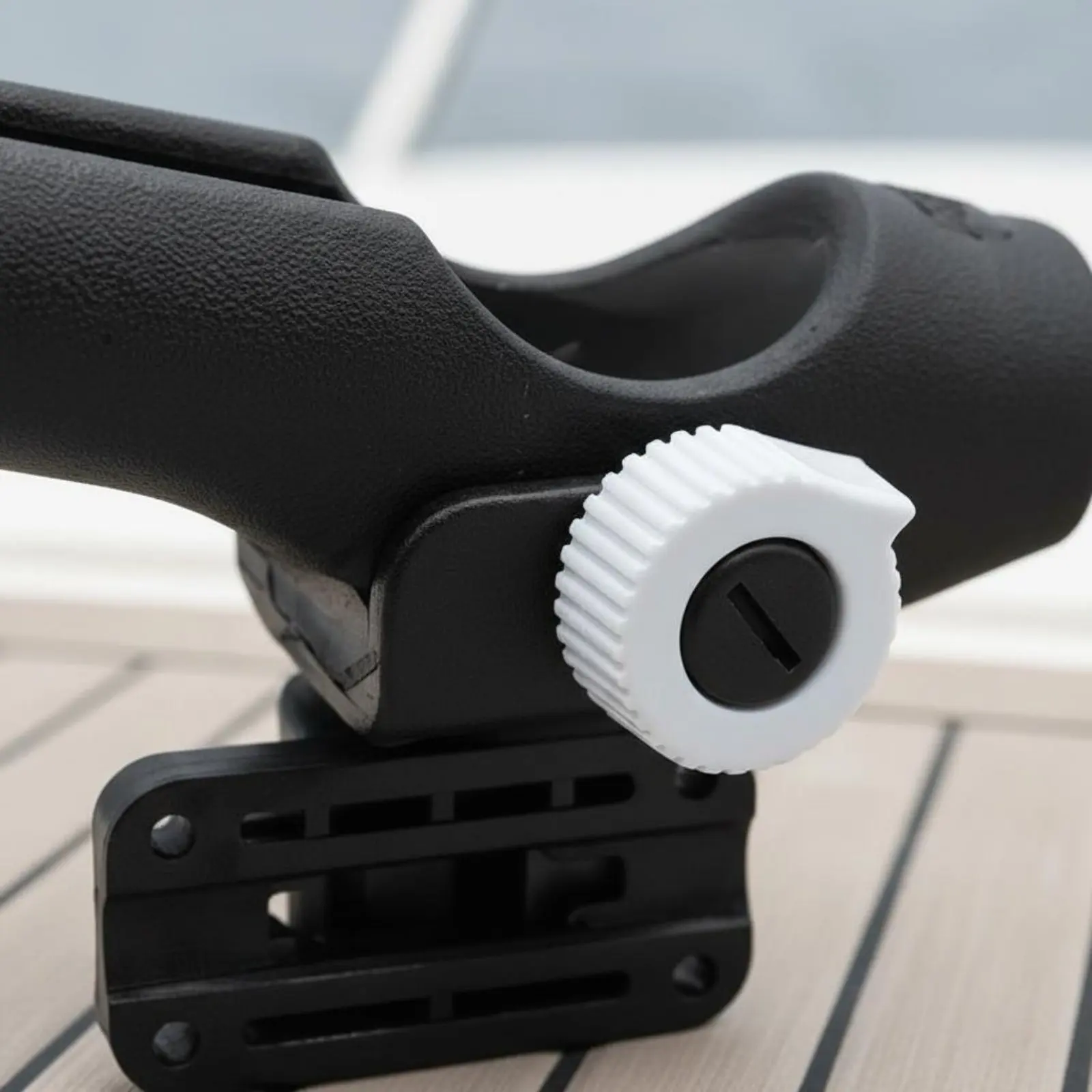 Plastic Yacht Fishing Pole Bracket Rail Mount Rod Holder Seafaring Hardware Sturdy-Duty Construction
Plastic Yacht Fishing Pole Bracket Rail Mount Rod Holder Seafaring Hardware Sturdy-Duty Construction