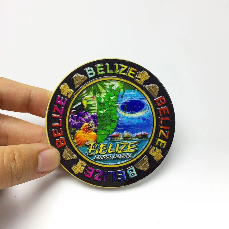 Belize Landmark Great Blue Hole 3D Resin Refrigerator Magnet, Imanes Para Nevera, Room Decoration, Strong Magnet Fridge
Belize Landmark Great Blue Hole 3D Resin Refrigerator Magnet, Imanes Para Nevera, Room Decoration, Strong Magnet Fridge
