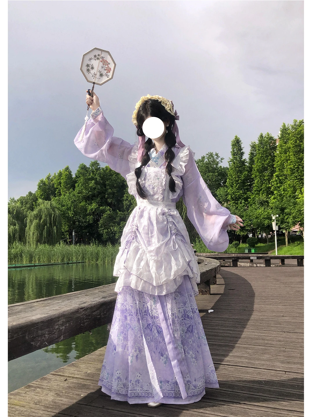 Purple Embroidered Floral Motif Hanfu Women's Skirt Thin Summer Style Lolita Dress Traditional Chinese Clothing Set
Purple Embroidered Floral Motif Hanfu Women's Skirt Thin Summer Style Lolita Dress Traditional Chinese Clothing Set