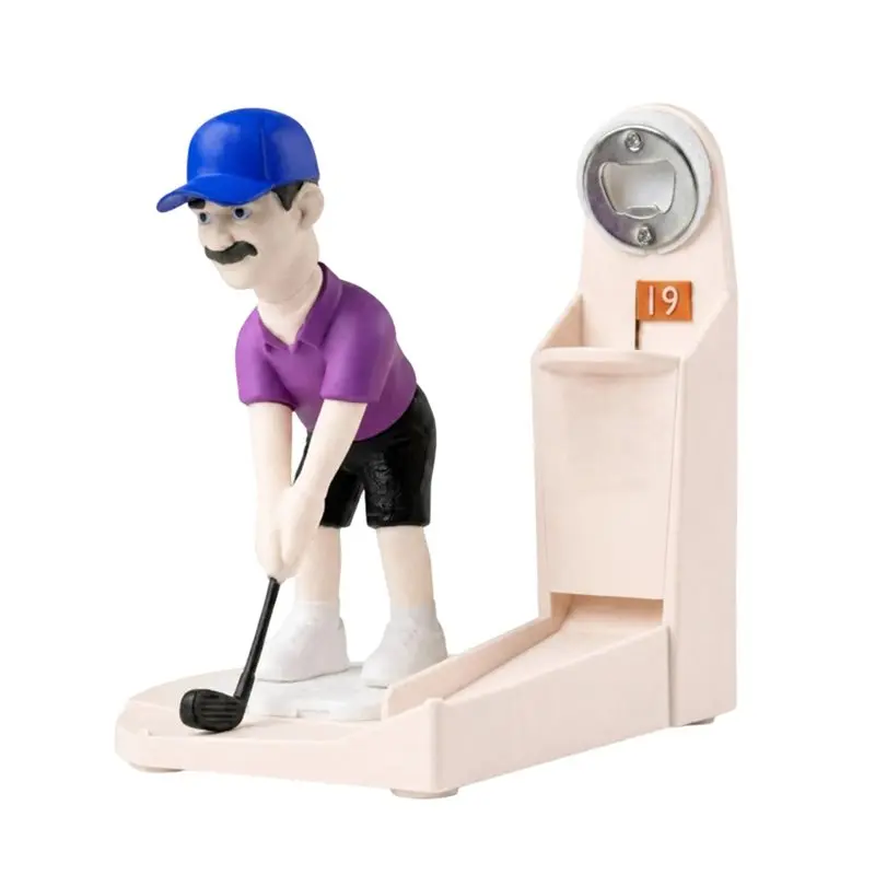 AB41-Beer Bottle Opener Golf Player Beer Opener Decor Bottle Cap Collector
AB41-Beer Bottle Opener Golf Player Beer Opener Decor Bottle Cap Collector
