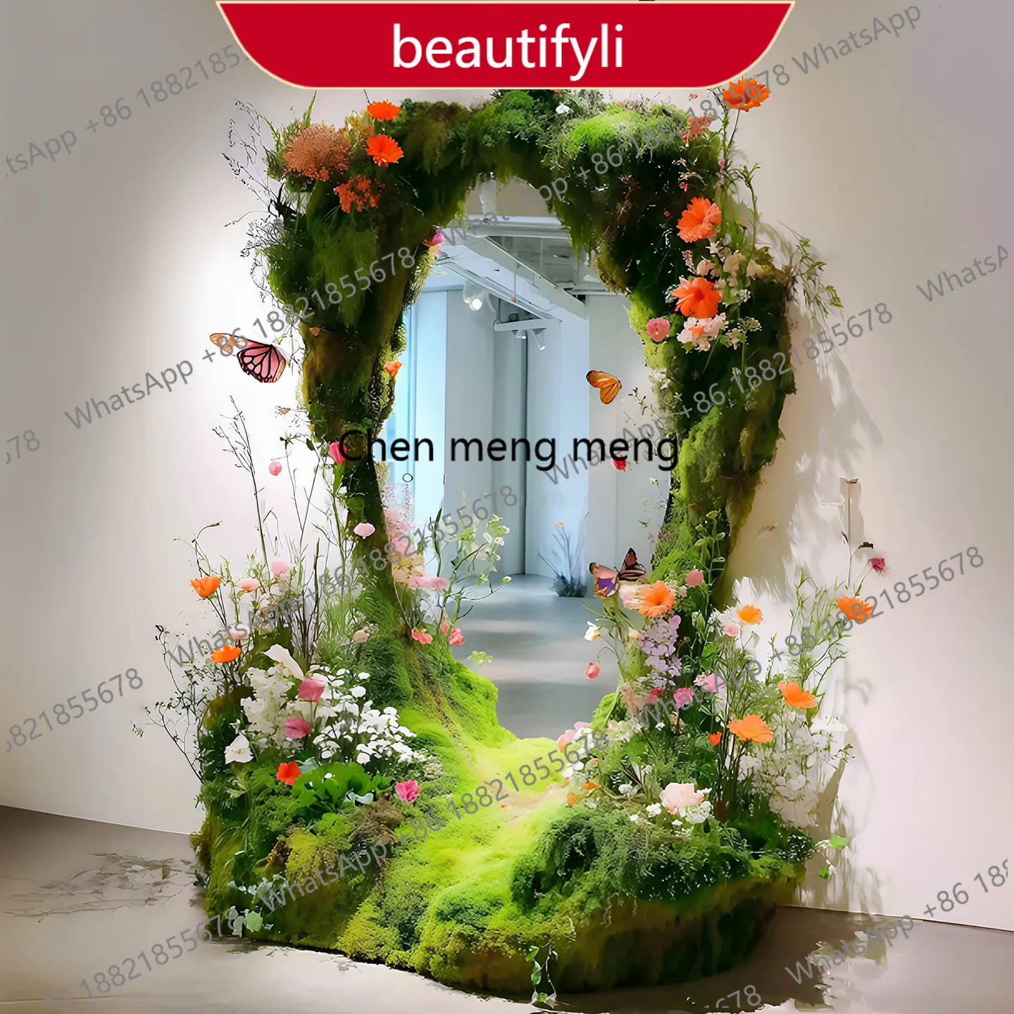 A38 Simulation moss plant DIY micro landscape full body mirror transformation clock in photo green plant beauty Chen set
A38 Simulation moss plant DIY micro landscape full body mirror transformation clock in photo green plant beauty Chen set