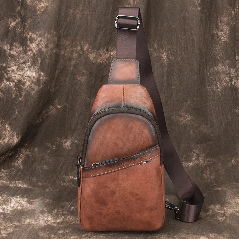 New Casual Breast Bag Men's Crossbody Shoulder Backpack Stylish Simple Versatile Retro Trend Large Capacity Business
New Casual Breast Bag Men's Crossbody Shoulder Backpack Stylish Simple Versatile Retro Trend Large Capacity Business