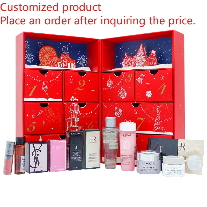 Customized queryCustomized Luxury Christmas All Saints' Day Cosmetic Cardboard Gift Box Sponge Liner for Advent Calendar Present
Customized queryCustomized Luxury Christmas All Saints' Day Cosmetic Cardboard Gift Box Sponge Liner for Advent Calendar Present