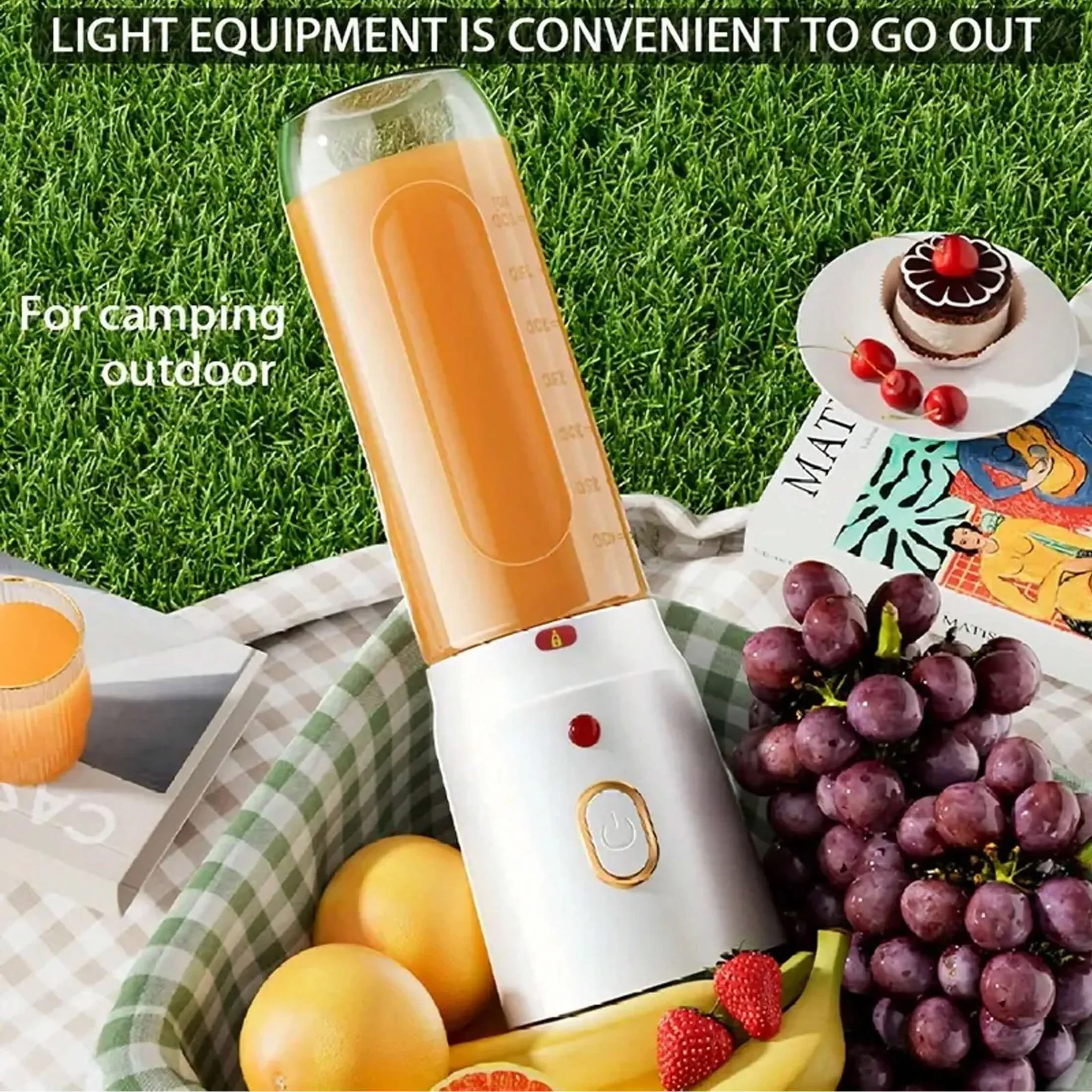 1pc multifunctional portable USB charging juicer, detachable, button controlled, suitable for smoothies, milkshakes, home and tr
1pc multifunctional portable USB charging juicer, detachable, button controlled, suitable for smoothies, milkshakes, home and tr