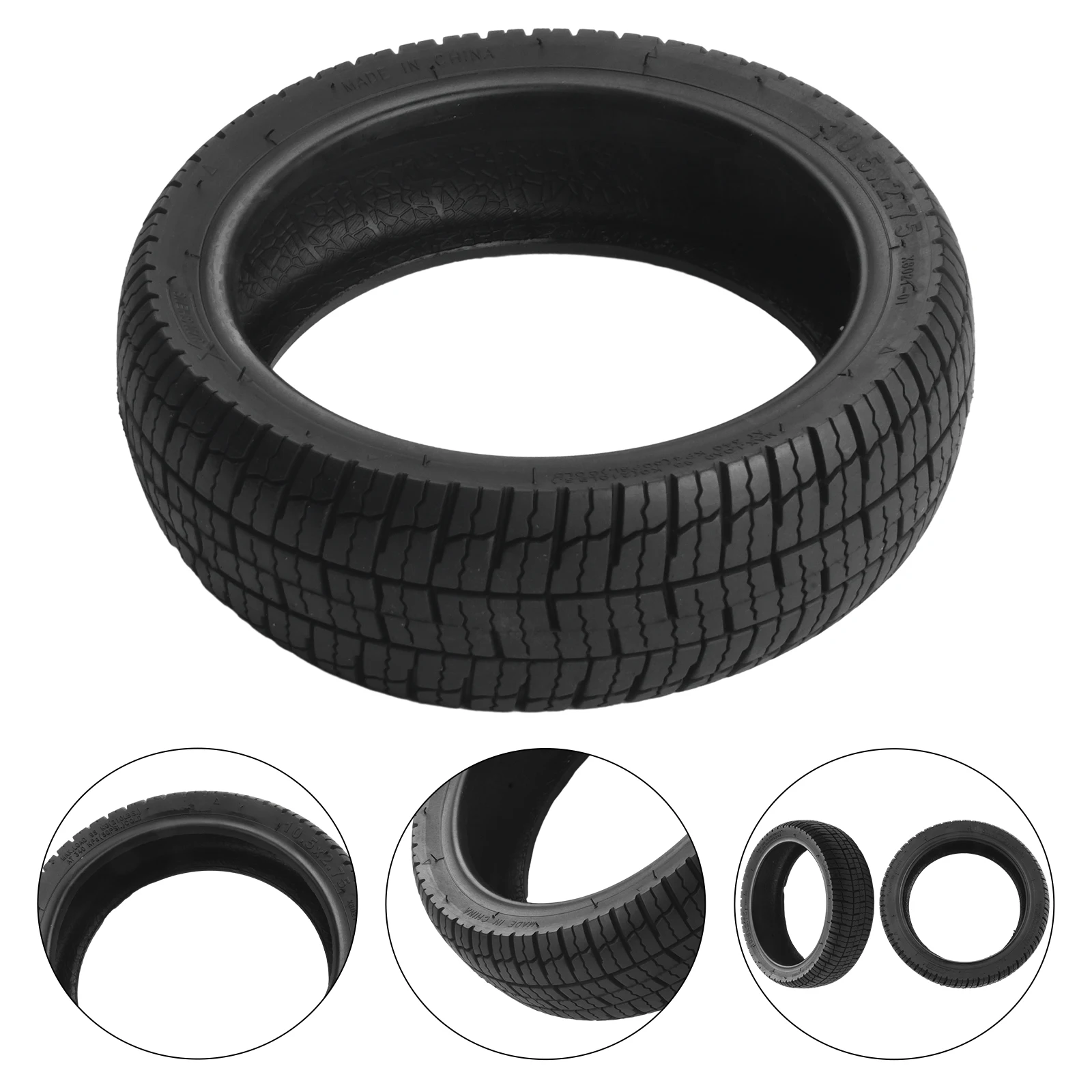Tubeless Scooter Tyre Tyre Tire Tyre 10x2.75-7 Electric Scooter Tubeless Electric Scooter Rubber 750g High Quality
Tubeless Scooter Tyre Tyre Tire Tyre 10x2.75-7 Electric Scooter Tubeless Electric Scooter Rubber 750g High Quality