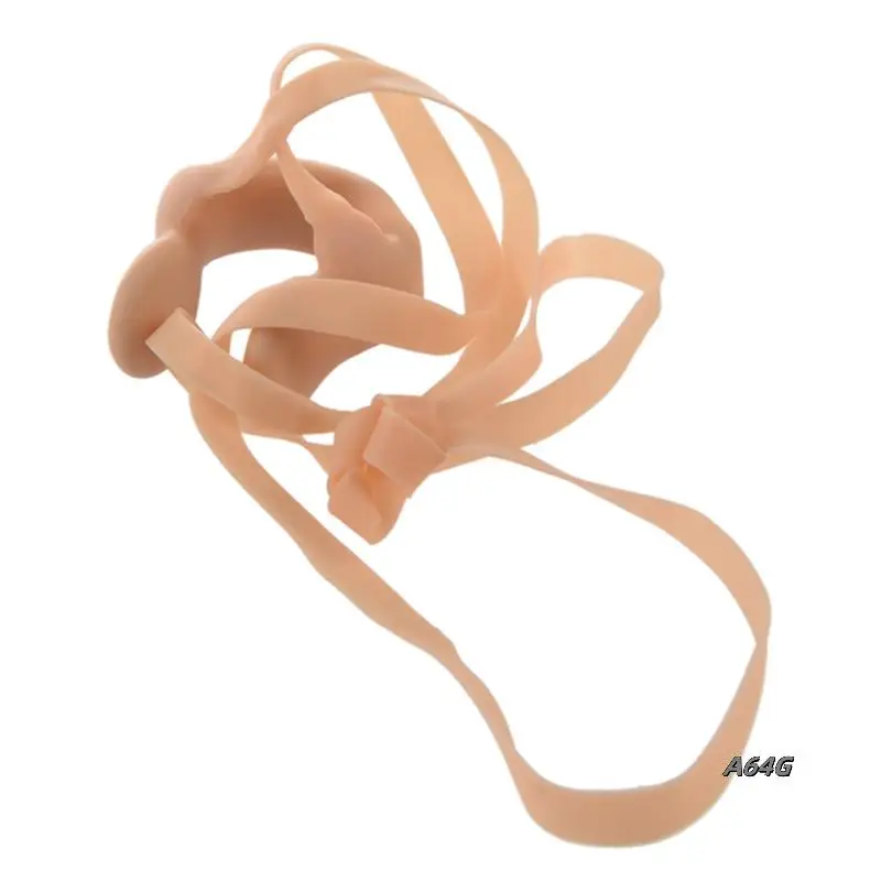 3X бежевая эластичная резиновая защита для носа для плавания
3X бежевая эластичная резиновая защита для носа для плавания