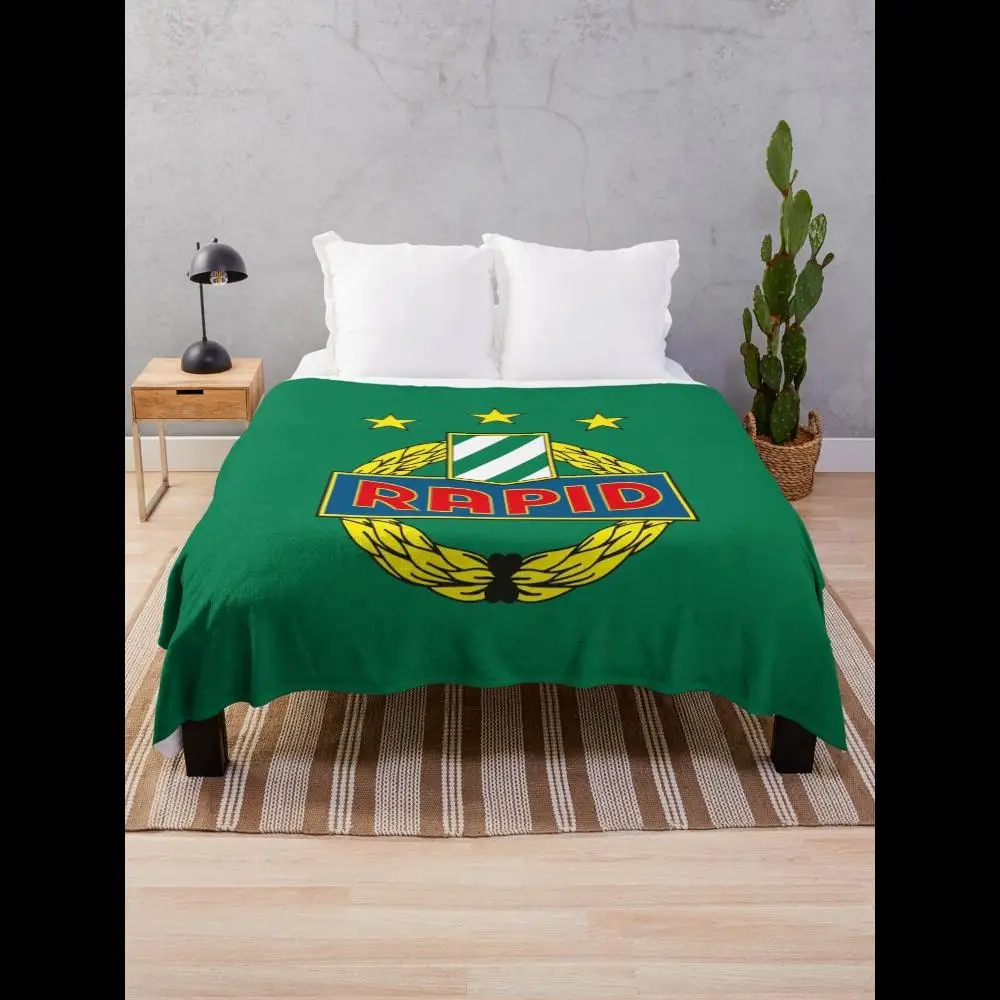 RAPID WIEN FOOTBALL CLUB Throw Blanket Official Fan Plush Blanket for Soccer Supporters
RAPID WIEN FOOTBALL CLUB Throw Blanket Official Fan Plush Blanket for Soccer Supporters