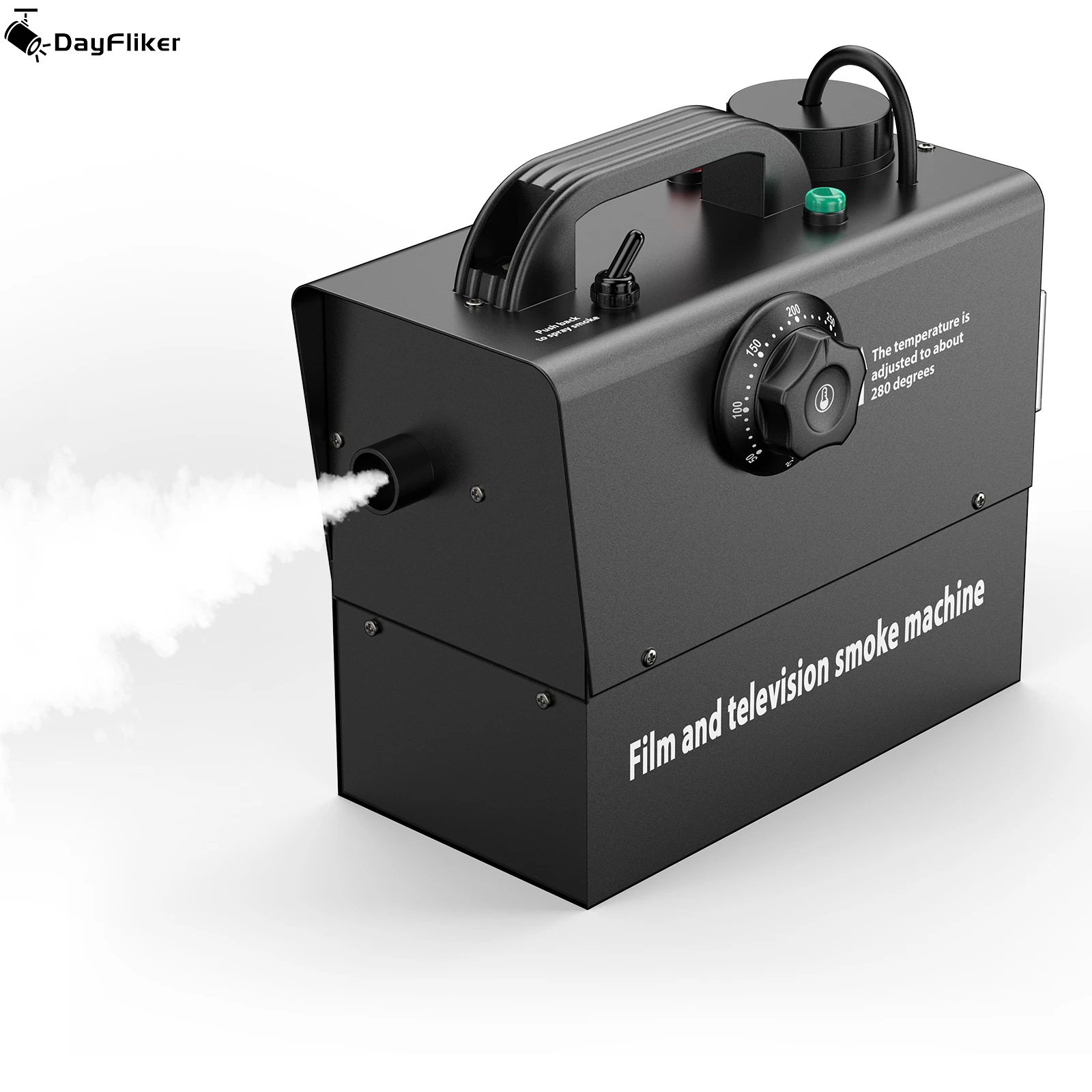 DayFlicker 600W Rechargeable Fog Machine Stage Light DJ Light for Disco Dance Hall Party Bar Performance Halloween Party
DayFlicker 600W Rechargeable Fog Machine Stage Light DJ Light for Disco Dance Hall Party Bar Performance Halloween Party
