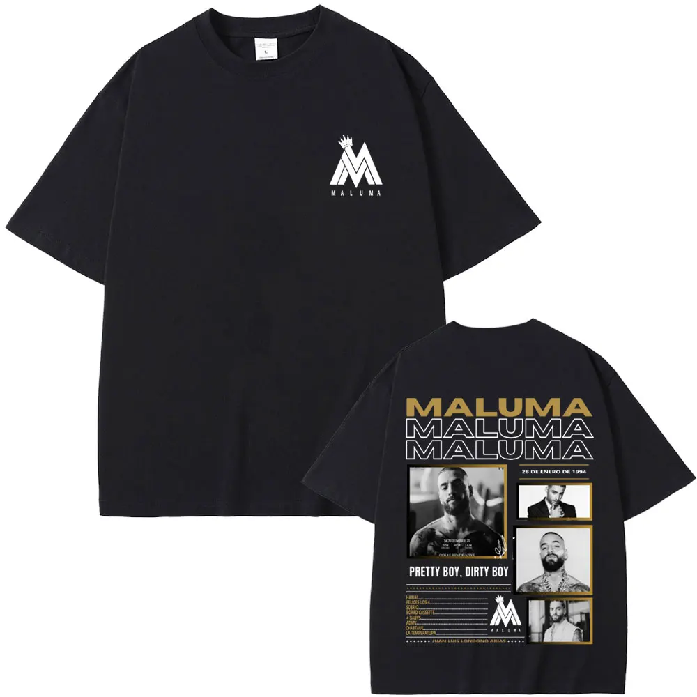 Singer Maluma Album Cosas Pendientes Pretty Boy Dirty Boy Graphic T Shirts Men Fashion Oversized T-shirts Hip Hop Rap Streetwear
Singer Maluma Album Cosas Pendientes Pretty Boy Dirty Boy Graphic T Shirts Men Fashion Oversized T-shirts Hip Hop Rap Streetwear