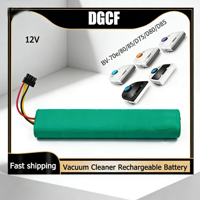 Аккумулятор NI-MH 12V 6000mAh для замены батареи в пылесосах Neato Botvac 70e, 75, 80, 85, caSino187
Аккумулятор NI-MH 12V 6000mAh для замены батареи в пылесосах Neato Botvac 70e, 75, 80, 85, caSino187