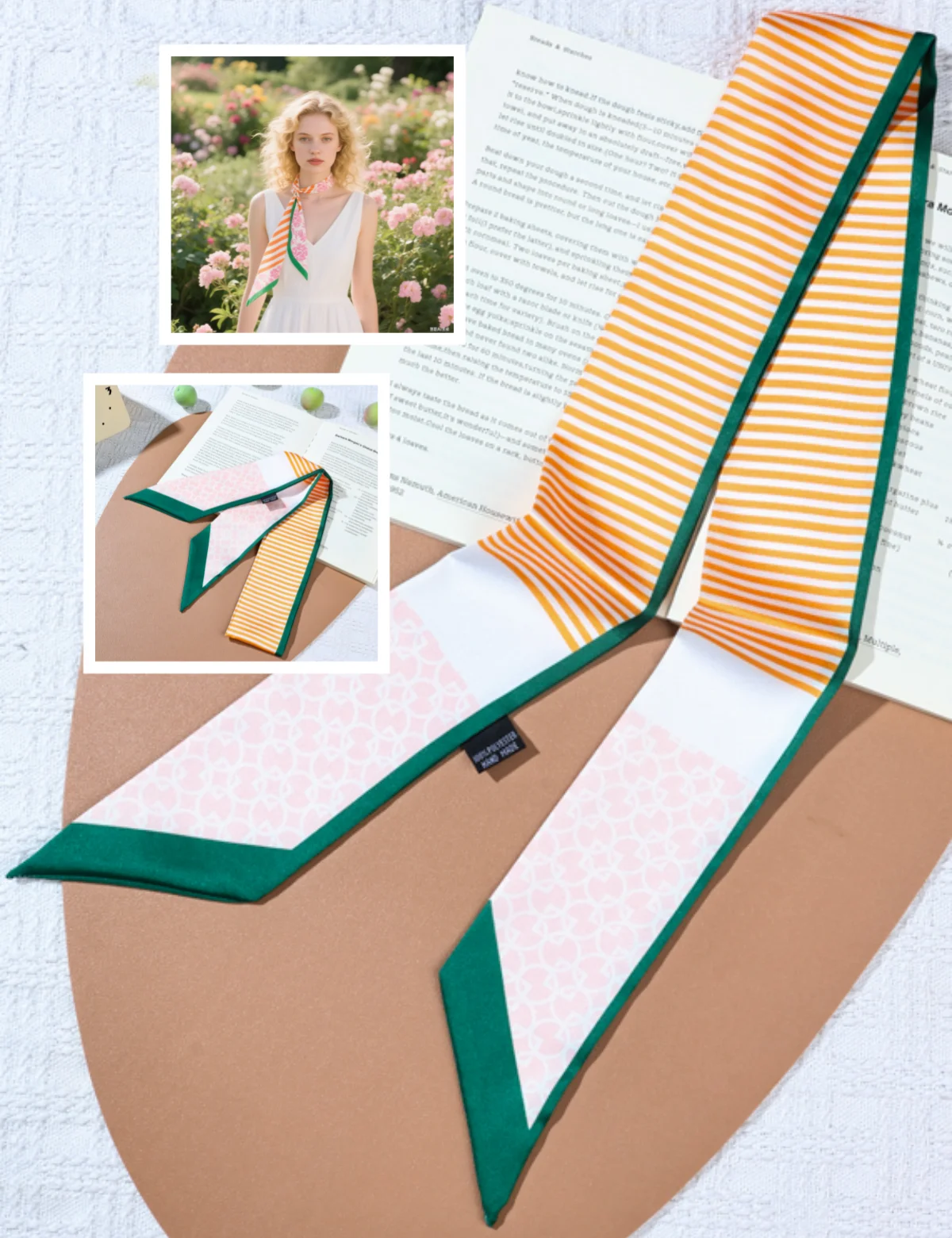 Women’s Silk Scarf 6x100cm Hair Tie Ribbon Neck Scarf Bag Handle Wrap Small Fashion Scarf
Women’s Silk Scarf 6x100cm Hair Tie Ribbon Neck Scarf Bag Handle Wrap Small Fashion Scarf