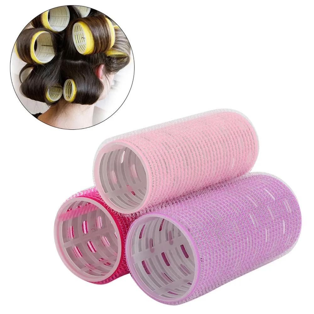 3 Different Sizes Self Adhesive Hair Rollers Self-Adhesive Portable Styling Curlers Professional Easy to use Hair Roller Sets
3 Different Sizes Self Adhesive Hair Rollers Self-Adhesive Portable Styling Curlers Professional Easy to use Hair Roller Sets
