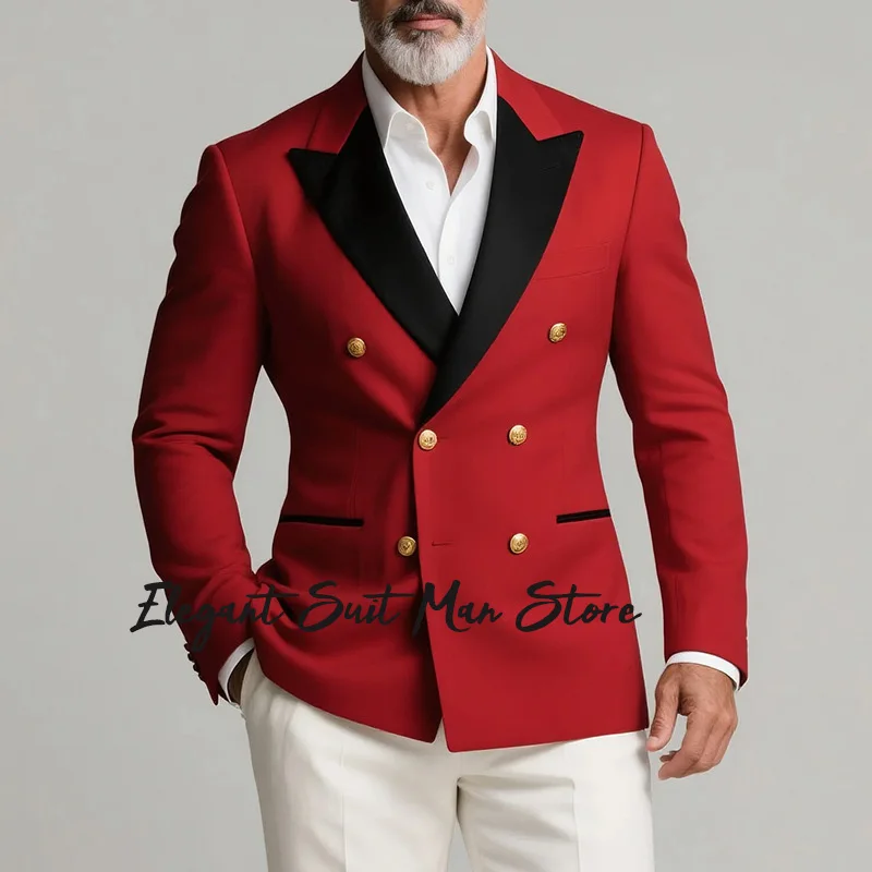 Business banquet men's suit jacket customize Blazers Trendy men's outerwear Man Coat Groom's formal attire suit jacket Man top
Business banquet men's suit jacket customize Blazers Trendy men's outerwear Man Coat Groom's formal attire suit jacket Man top