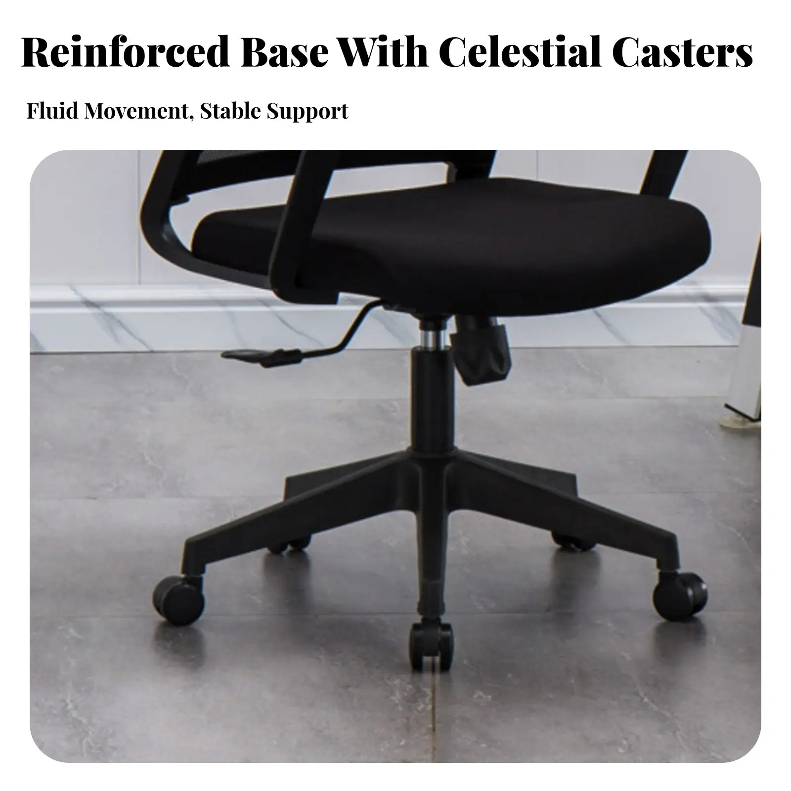 Mesh Spine Rotate Seat Height Adjustable Rolling Mesh Task Chair Hushed Wheels Spinerest for Distant Workers, Training Room
Mesh Spine Rotate Seat Height Adjustable Rolling Mesh Task Chair Hushed Wheels Spinerest for Distant Workers, Training Room