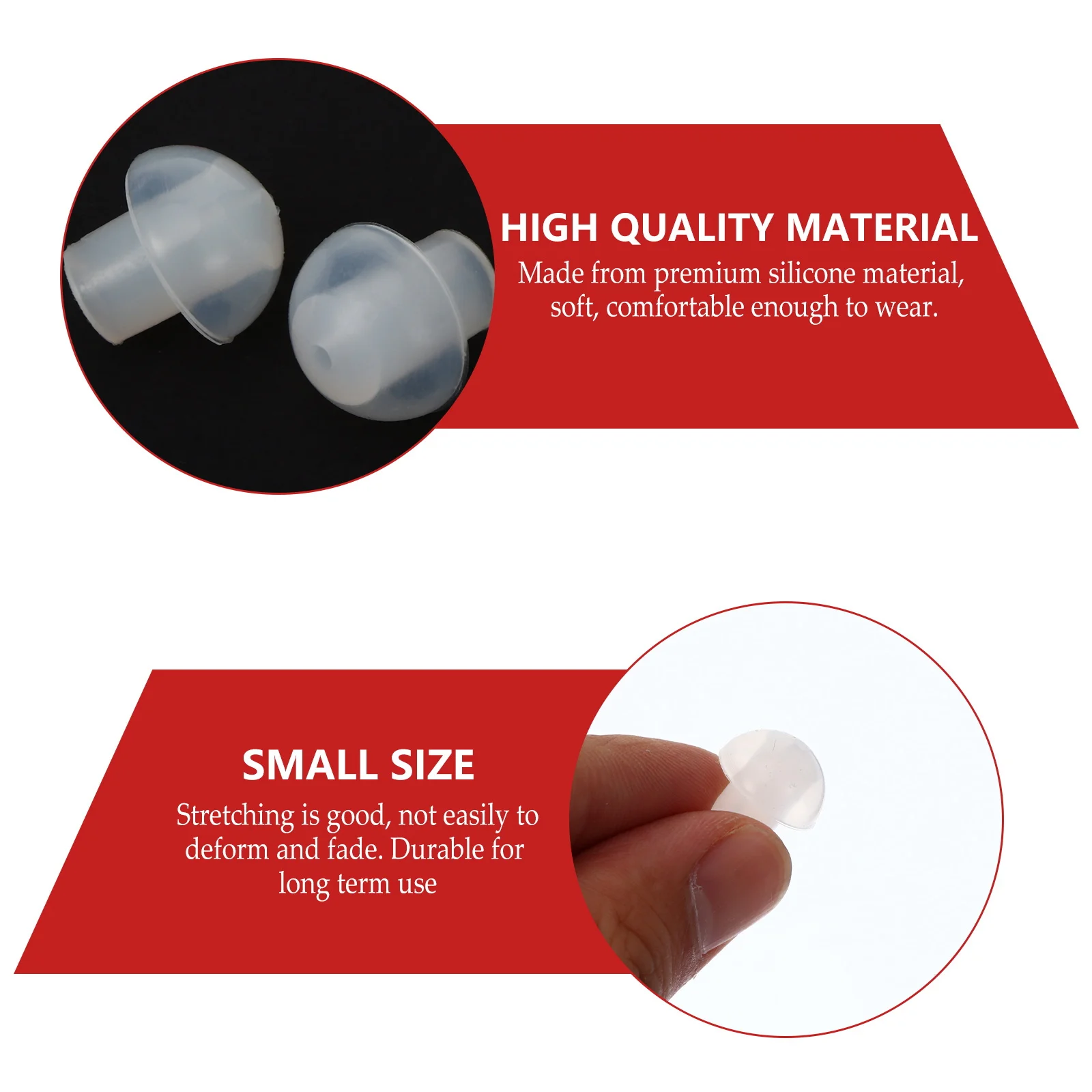 10Pcs Mushroom Earbud Tips Replacement for Acoustic Tube Earpieces Stay in Place during Activity Comfortable Fit
10Pcs Mushroom Earbud Tips Replacement for Acoustic Tube Earpieces Stay in Place during Activity Comfortable Fit