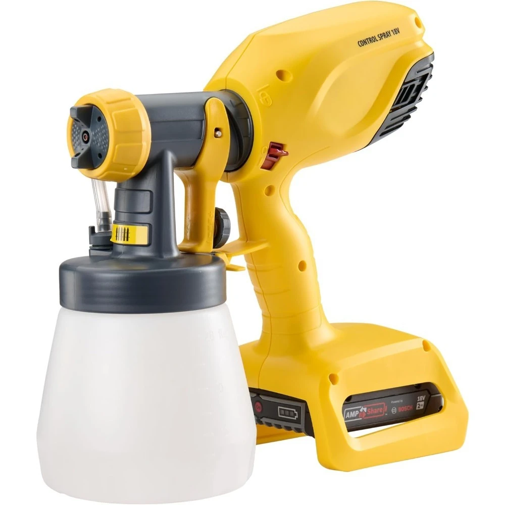 Беспроводной бесщеточный ручной электрический пистолет-распылитель HVLP 18 В с аккумулятором и зарядным устройством
Беспроводной бесщеточный ручной электрический пистолет-распылитель HVLP 18 В с аккумулятором и зарядным устройством