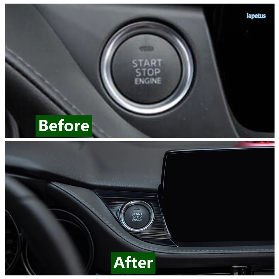 Air Conditioning Knobs Control Decoration Panel Engine Start Stop Button Cover Trim Car Accessories Fit For Mazda 6 2019 - 2024
Air Conditioning Knobs Control Decoration Panel Engine Start Stop Button Cover Trim Car Accessories Fit For Mazda 6 2019 - 2024