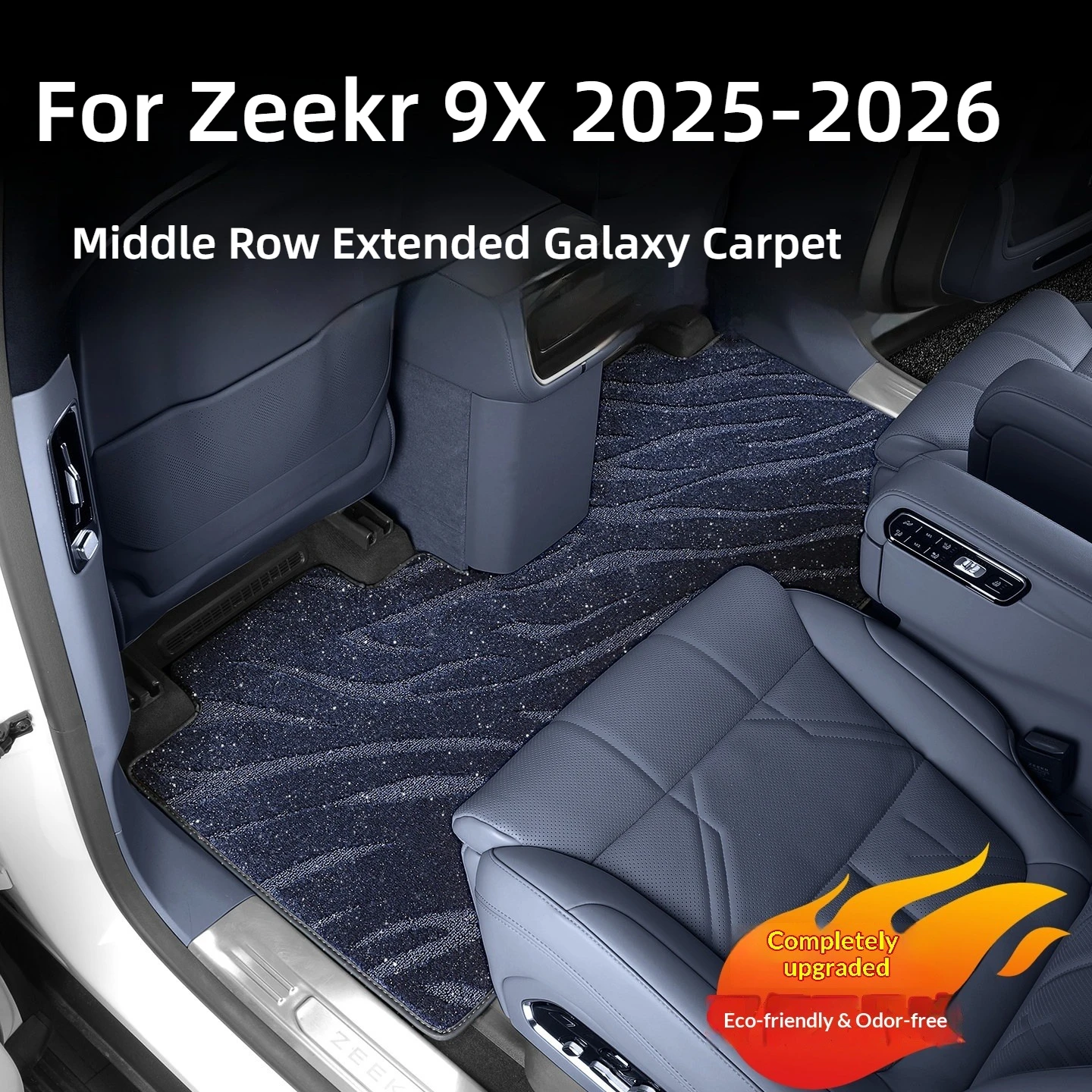 For Zeekr 9X 2025-2026 Middle Row Wide Floor Mats Second Row Carpet Protector Interior Carpet Accessories
For Zeekr 9X 2025-2026 Middle Row Wide Floor Mats Second Row Carpet Protector Interior Carpet Accessories