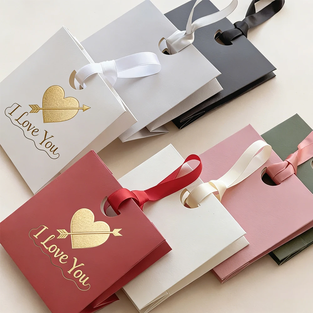 10pcs Customizable Jewelry Gift Bags with Ribbon Paper Handle Wedding Favors Shopping Candy Cosmetic Earrings Rings Packaging
10pcs Customizable Jewelry Gift Bags with Ribbon Paper Handle Wedding Favors Shopping Candy Cosmetic Earrings Rings Packaging