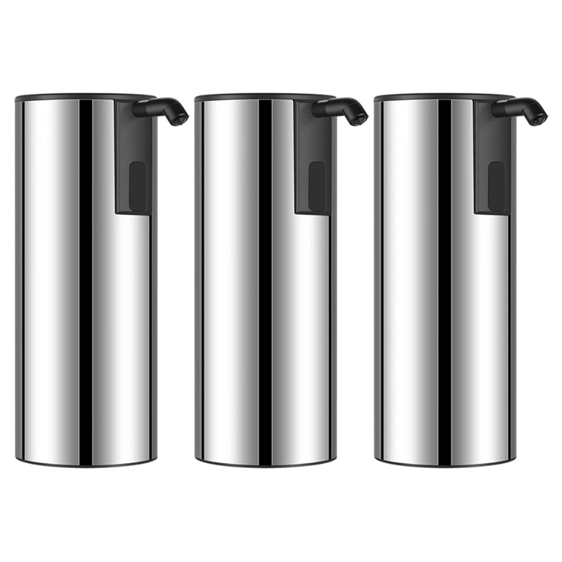 3 Pcs 350ML Automatic Soap Dispenser,Four-Speed Adjustable Stainless Steel Soap Dispenser,Infrared Sensor Hand Wash
3 Pcs 350ML Automatic Soap Dispenser,Four-Speed Adjustable Stainless Steel Soap Dispenser,Infrared Sensor Hand Wash