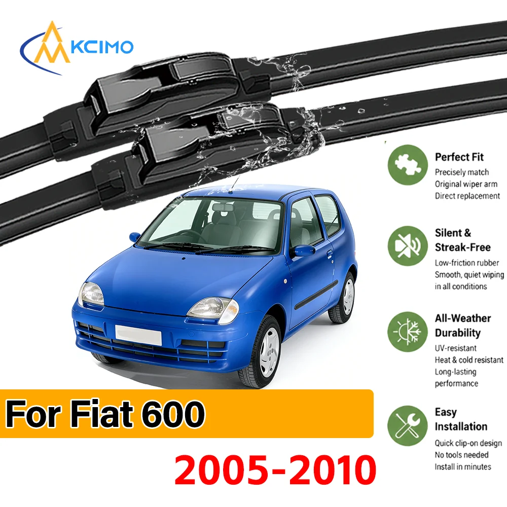 2PCS Car Front Wiper Blades For Fiat 600 187 2005-2010 Crystal Clear Visibility & Enhanced Driving Safety
2PCS Car Front Wiper Blades For Fiat 600 187 2005-2010 Crystal Clear Visibility & Enhanced Driving Safety