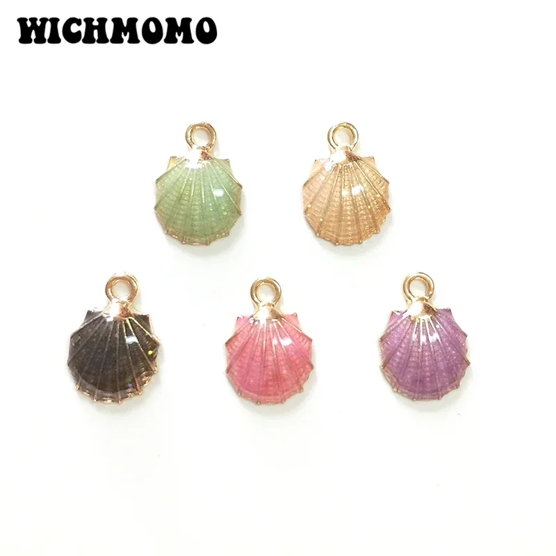 New 10pieces 19*13mm Alloy Drop Oil Marine Series Scallops Charms Pendants for DIY Jewelry Necklace Earrings Accessories
New 10pieces 19*13mm Alloy Drop Oil Marine Series Scallops Charms Pendants for DIY Jewelry Necklace Earrings Accessories