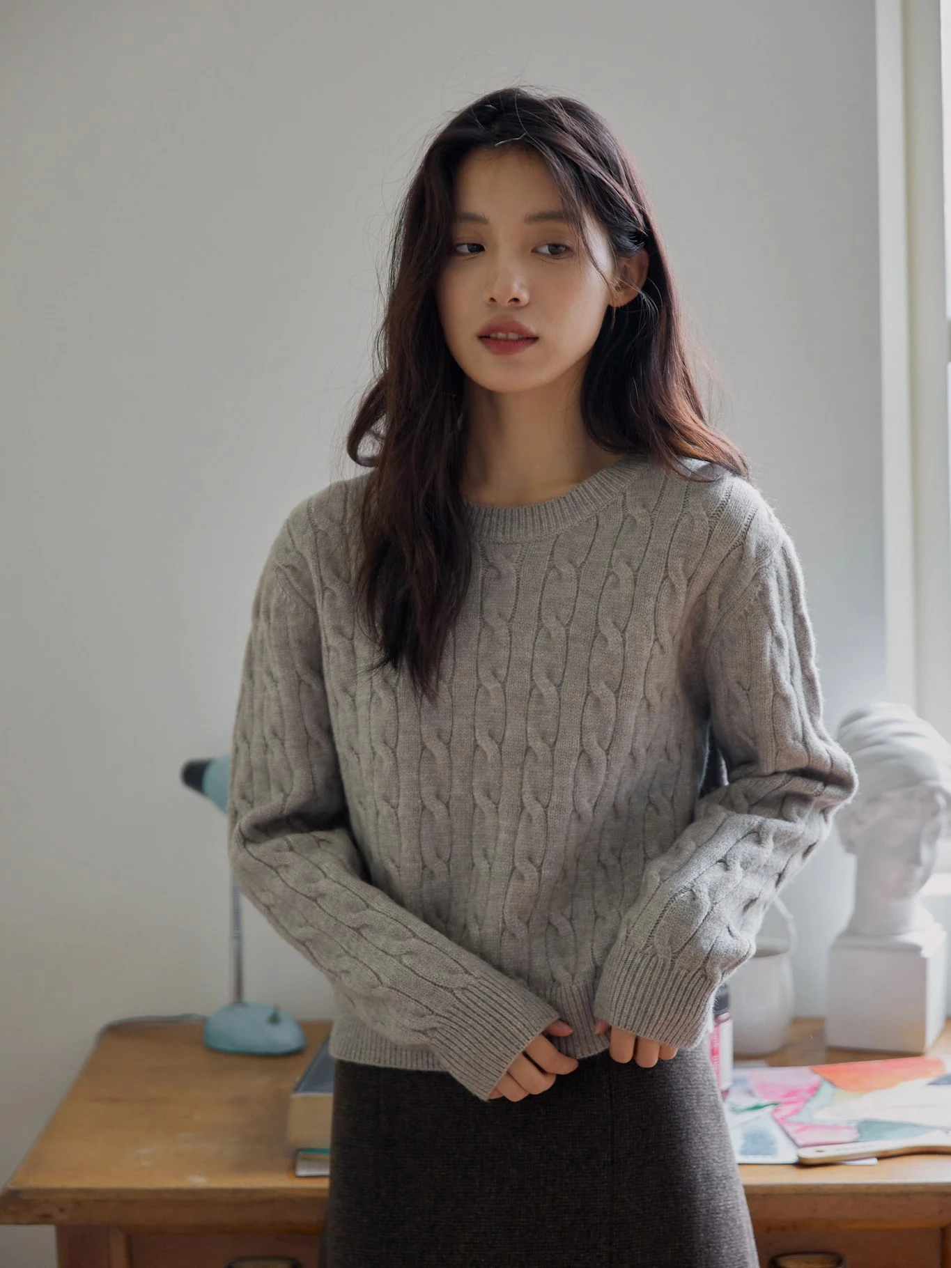 MIXABO Винтажный вязаный свитер с глазами, женский длинный свек, осень-зима, круглый Ne ort Sle, вязаный топ для колледжа
MIXABO Винтажный вязаный свитер с глазами, женский длинный свек, осень-зима, круглый Ne ort Sle, вязаный топ для колледжа