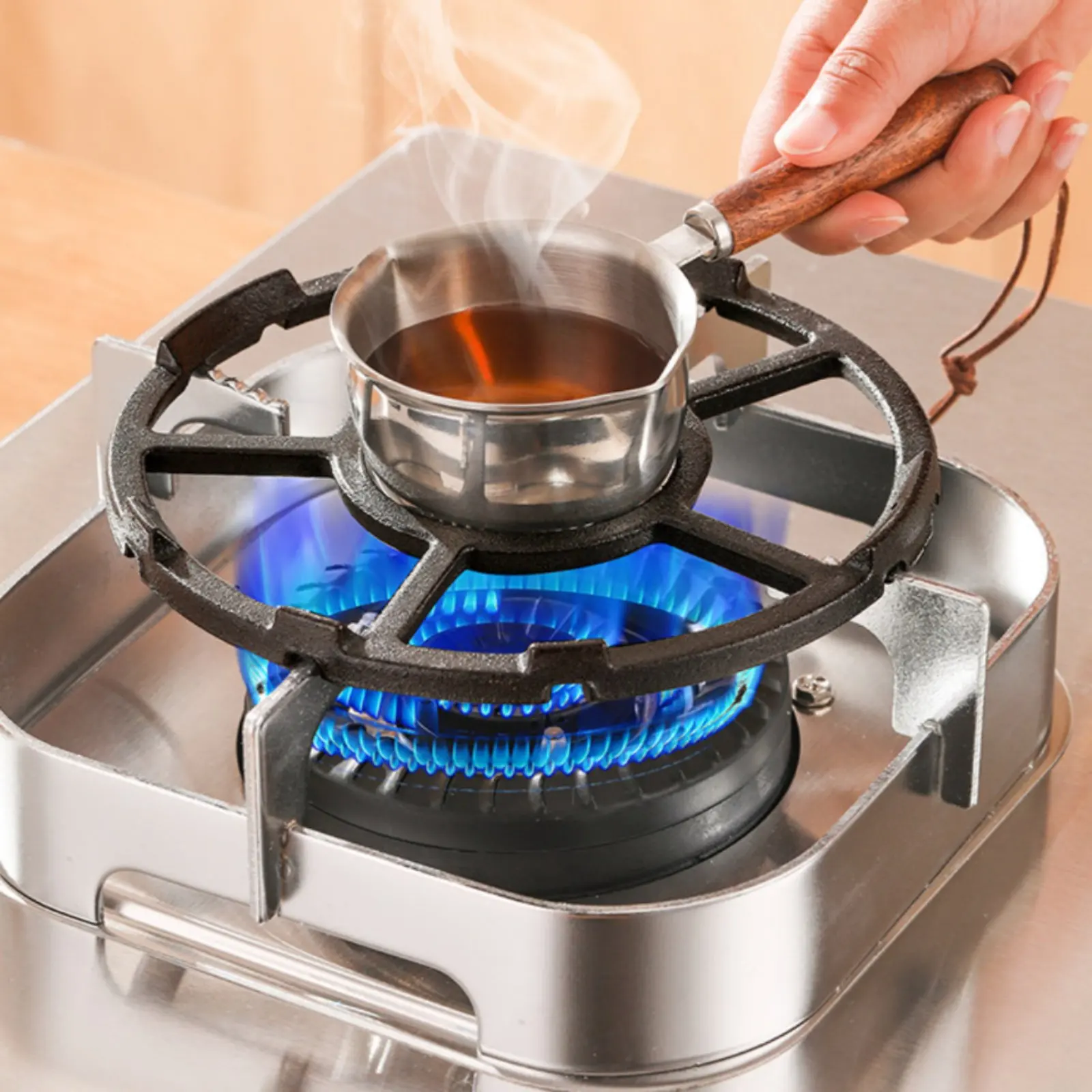 Gas Cooktop Collar Non-Slip Burner Support Rack Pot Stand Sturdy Cookware Accessory Long-Lasting
Gas Cooktop Collar Non-Slip Burner Support Rack Pot Stand Sturdy Cookware Accessory Long-Lasting