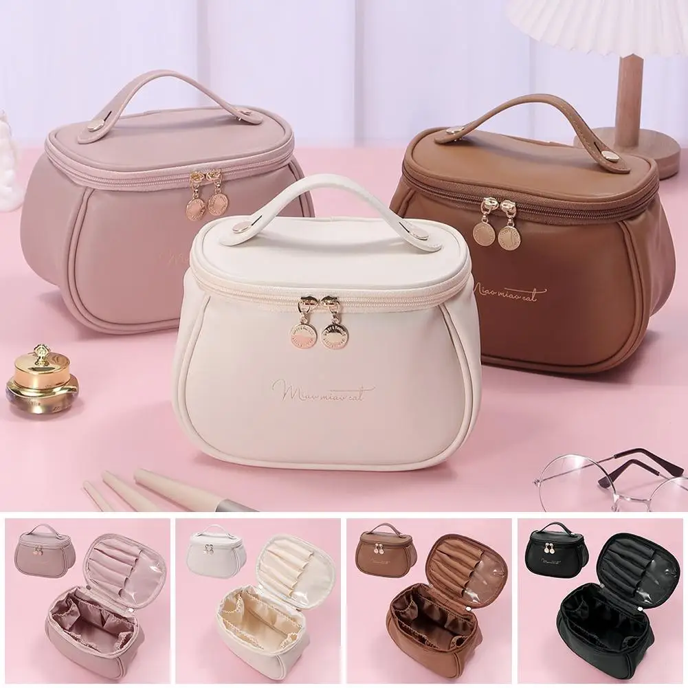 Portable Pu Makeup Bag For Women Toiletries Organizer Waterproof Travel Make Up Pouch Female Large Capacity Cosmetic C8s6
Portable Pu Makeup Bag For Women Toiletries Organizer Waterproof Travel Make Up Pouch Female Large Capacity Cosmetic C8s6