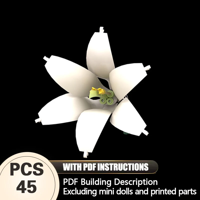 Creators Plant Series Model MOC Building Bricks White Flower Modular Technology Gifts Holiday Assemble Children Toys Suit
Creators Plant Series Model MOC Building Bricks White Flower Modular Technology Gifts Holiday Assemble Children Toys Suit