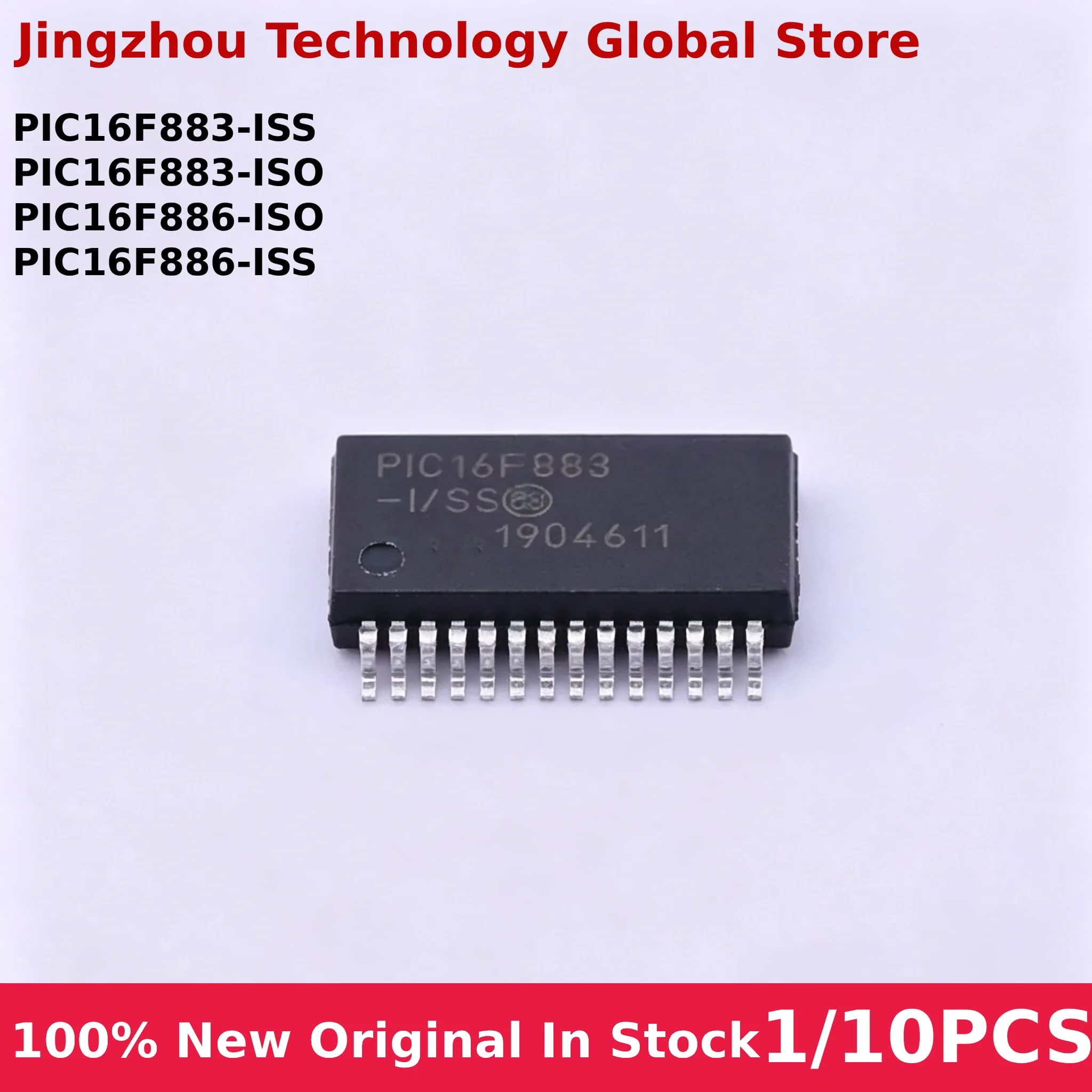 (1/10PCS)100% New PIC16F886-I/SS PIC16F886-I/SO PIC16F883-I/SS PIC16F883-I/SO PIC16F883 PIC16F886 I/SS I/SO sop-28
(1/10PCS)100% New PIC16F886-I/SS PIC16F886-I/SO PIC16F883-I/SS PIC16F883-I/SO PIC16F883 PIC16F886 I/SS I/SO sop-28