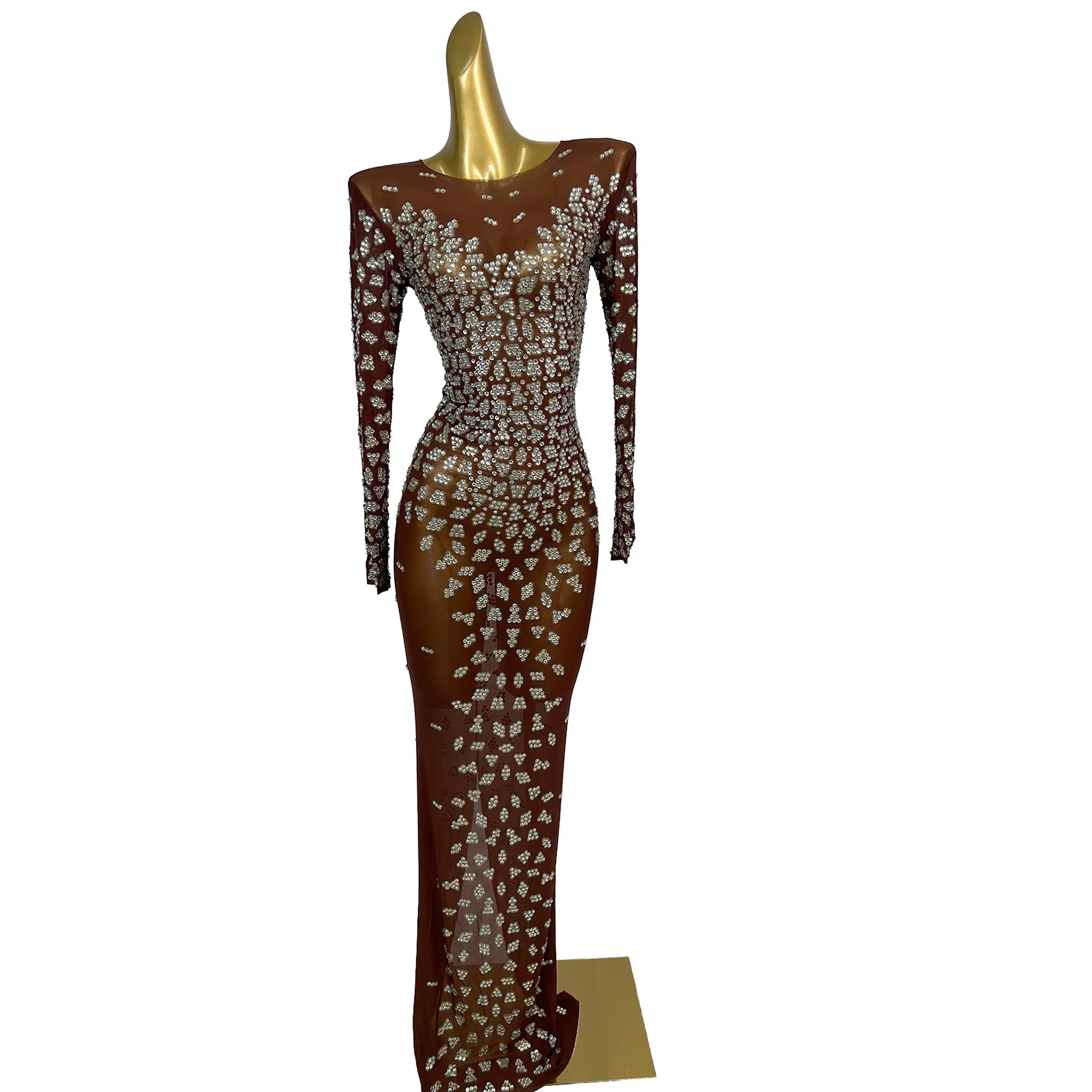 fashion long sleeves sequin rhinestone birthday evening prom long dress ladies dinner gown floor length formal party club dress
fashion long sleeves sequin rhinestone birthday evening prom long dress ladies dinner gown floor length formal party club dress