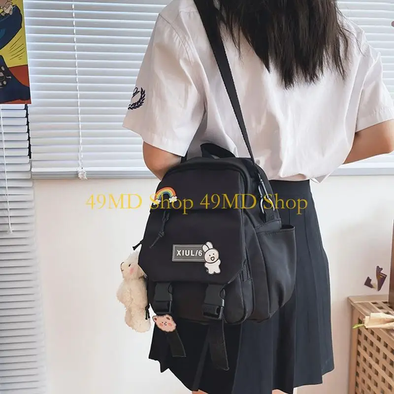 49MD Women Nylon Backpack Purse Convertible Shoulder Bags Ladies Fashion Casual Daypack Travel Rucksack
49MD Women Nylon Backpack Purse Convertible Shoulder Bags Ladies Fashion Casual Daypack Travel Rucksack