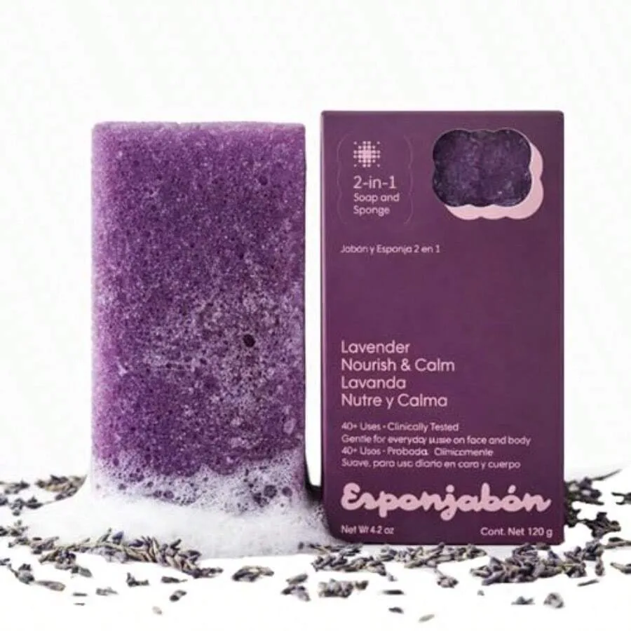 Esponjabon Soap Sponge - Cleansing Shower Scrubber - Cleaning Bath Wash Scrub - Oil Removal - Massage Lather Foot, Elbow, Face
Esponjabon Soap Sponge - Cleansing Shower Scrubber - Cleaning Bath Wash Scrub - Oil Removal - Massage Lather Foot, Elbow, Face