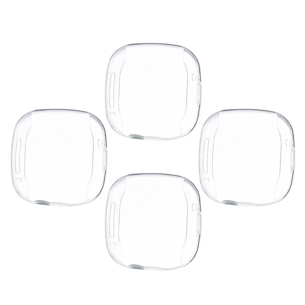 4Pcs Tpu Smartwatch Protector Versa3 Watch Cover Lightweight Scratch Resistant Protective Case Accurate Cutouts Comfort Fit
4Pcs Tpu Smartwatch Protector Versa3 Watch Cover Lightweight Scratch Resistant Protective Case Accurate Cutouts Comfort Fit