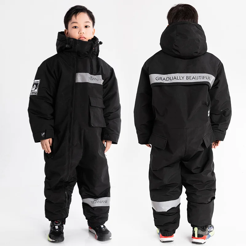 Winter Children's Warm Ski Clothing Plus Velvet and Thickened Snowmobile Outdoor Riding Windproof Waterproof Suit
Winter Children's Warm Ski Clothing Plus Velvet and Thickened Snowmobile Outdoor Riding Windproof Waterproof Suit