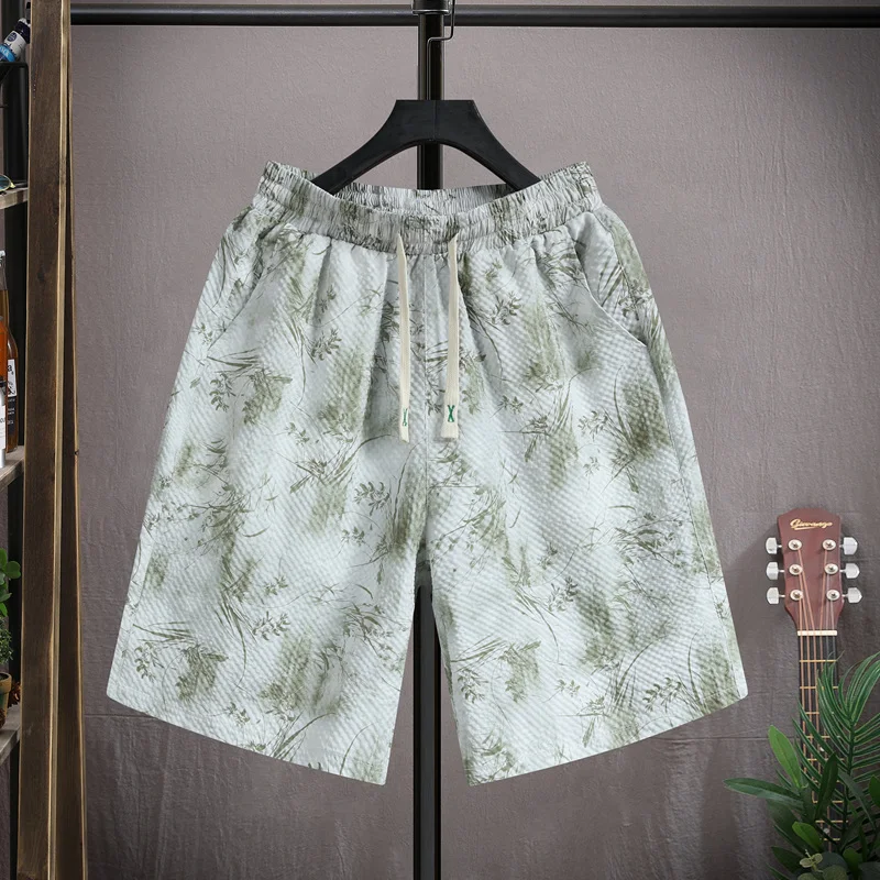 Men's Summer Thin Ice Silk Casual Sports orts Loose Fit Five-Quarter Length Faionable Outdoor Wear Breathable Polyester
Men's Summer Thin Ice Silk Casual Sports orts Loose Fit Five-Quarter Length Faionable Outdoor Wear Breathable Polyester