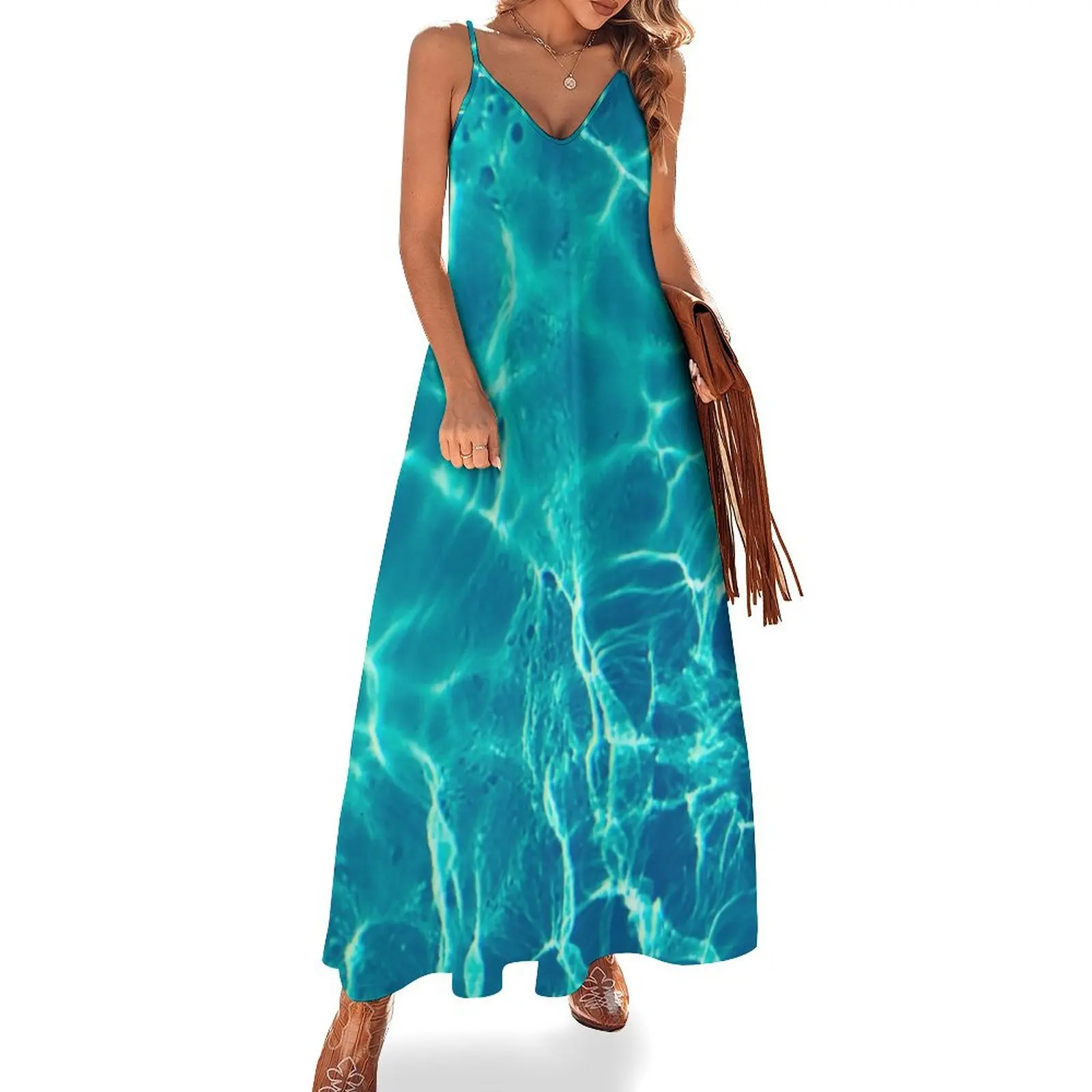 Clear Blue Ocean Sleeveless Dress clothes luxury evening dresses for women 2025 sexy dress prom dresses 2025
Clear Blue Ocean Sleeveless Dress clothes luxury evening dresses for women 2025 sexy dress prom dresses 2025