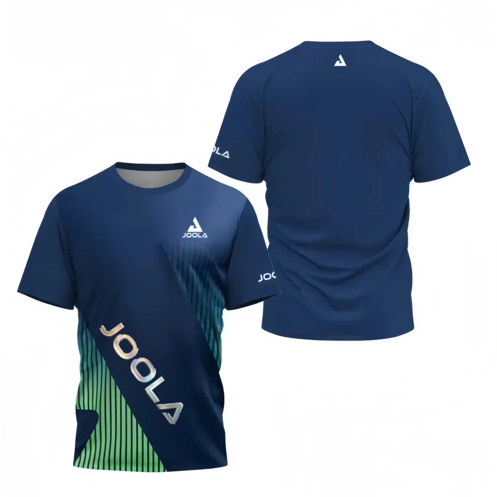 2026JOOLA Table Tennis Short Sleeved Men's And Women's T-Shirts Sportswear Table Tennis Training Clothes Casual Running T-Shirt
2026JOOLA Table Tennis Short Sleeved Men's And Women's T-Shirts Sportswear Table Tennis Training Clothes Casual Running T-Shirt