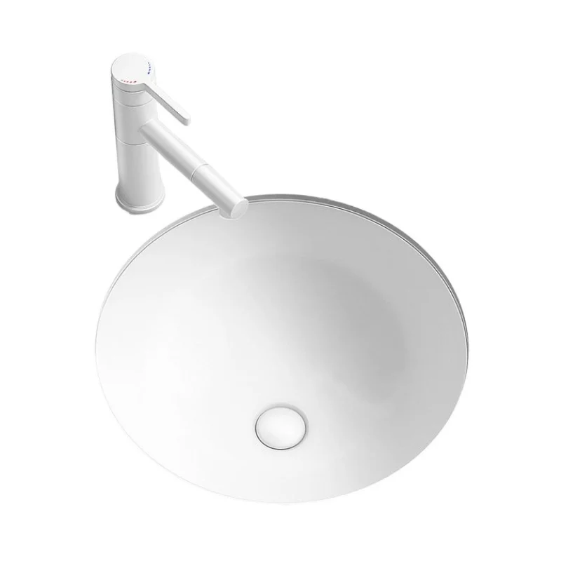 Undercounter basin ceramic wash basin small size face washbasin round embedded single basin household ceramic balcony
Undercounter basin ceramic wash basin small size face washbasin round embedded single basin household ceramic balcony