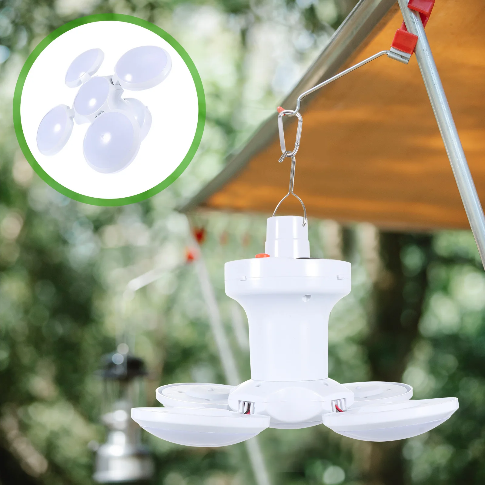 1pc Solar Bulb Light Rechargeable Led Camping Lamp Folding Portable Tent Lantern For Outdoor Emergency Lighting Garden Patio
1pc Solar Bulb Light Rechargeable Led Camping Lamp Folding Portable Tent Lantern For Outdoor Emergency Lighting Garden Patio