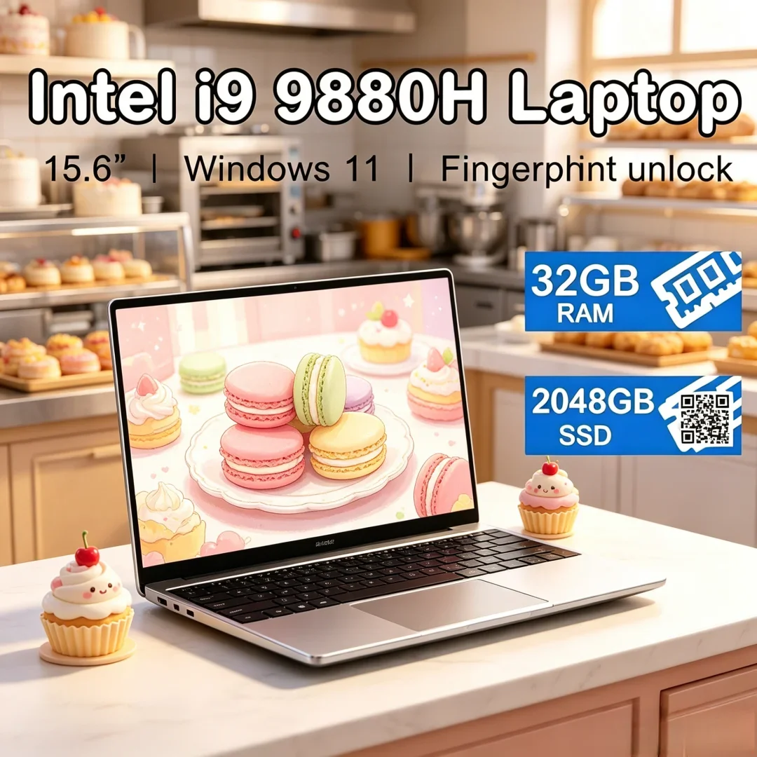 2026 Quintessential 15.6 " Laptop Intel Core I9-9880H 32GB RAM 2TB SSD Ephemeral Sleek Gaming Laptop 1920*1080 Windows 11
2026 Quintessential 15.6 " Laptop Intel Core I9-9880H 32GB RAM 2TB SSD Ephemeral Sleek Gaming Laptop 1920*1080 Windows 11