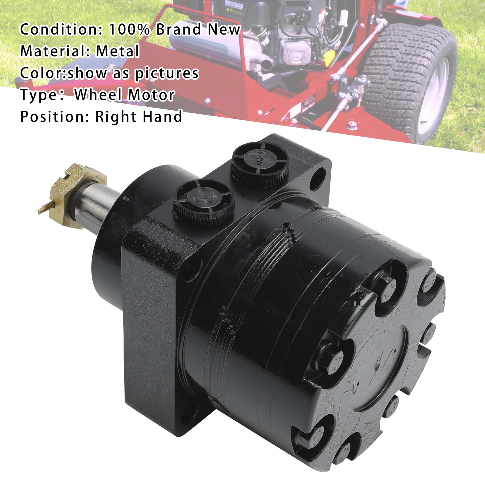 5102681YP правый гидравлический колесный двигатель для Ferris IS1500 IS200
5102681YP правый гидравлический колесный двигатель для Ferris IS1500 IS200