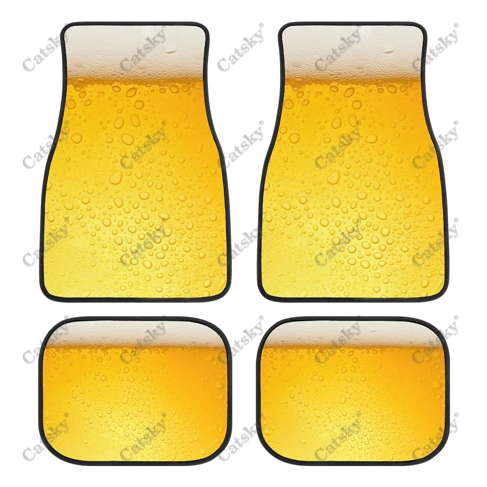 Beer with Bubbles Car Auto Floor Mats Carpet, 4PCS Customized Cars Mat All Weather Automotive Vehicle Pad Stylish
Beer with Bubbles Car Auto Floor Mats Carpet, 4PCS Customized Cars Mat All Weather Automotive Vehicle Pad Stylish