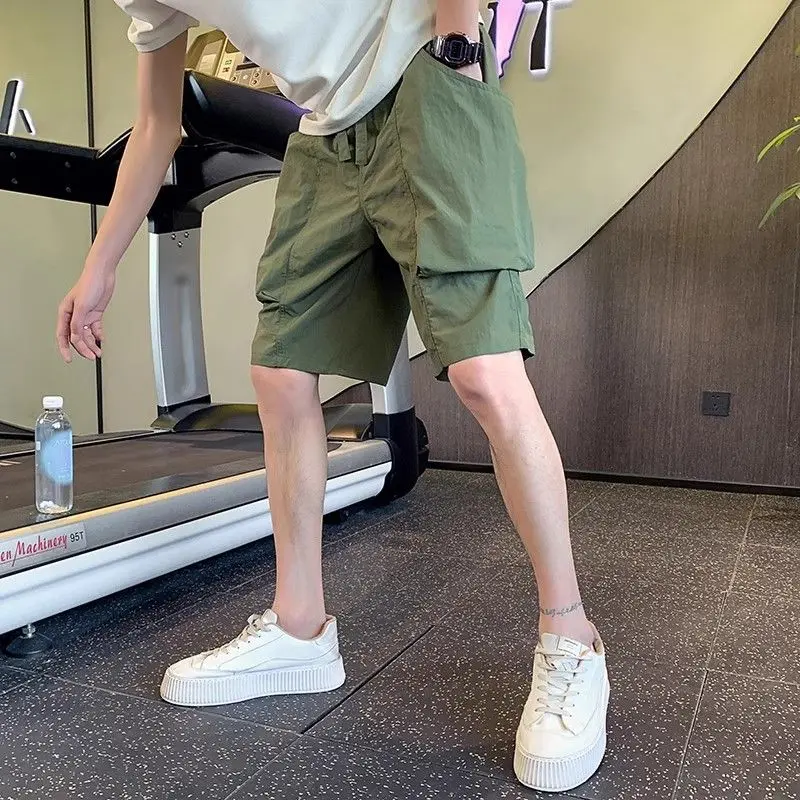 Short Pants for Men Loose Elastic Waist with Pockets Mens Cargo Shorts Green Jorts Wide Popular Y2k Elegant Clothing Cotton
Short Pants for Men Loose Elastic Waist with Pockets Mens Cargo Shorts Green Jorts Wide Popular Y2k Elegant Clothing Cotton