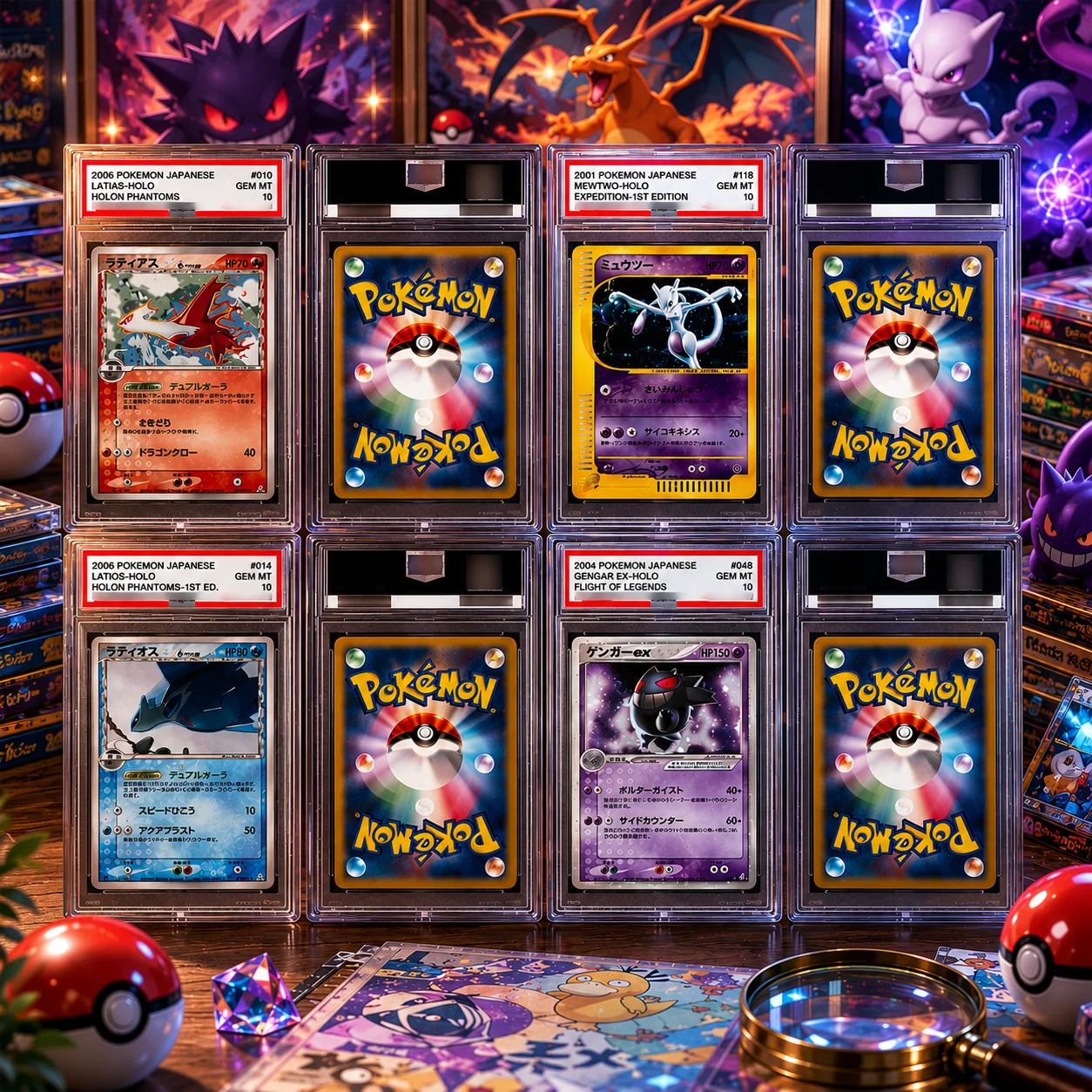 DIY PTCG Dark Blastoise Mewtwo Charmander Pichu TCG Self-made Japanese version 10Points Rare Rating Card Collecting Card Gift
DIY PTCG Dark Blastoise Mewtwo Charmander Pichu TCG Self-made Japanese version 10Points Rare Rating Card Collecting Card Gift