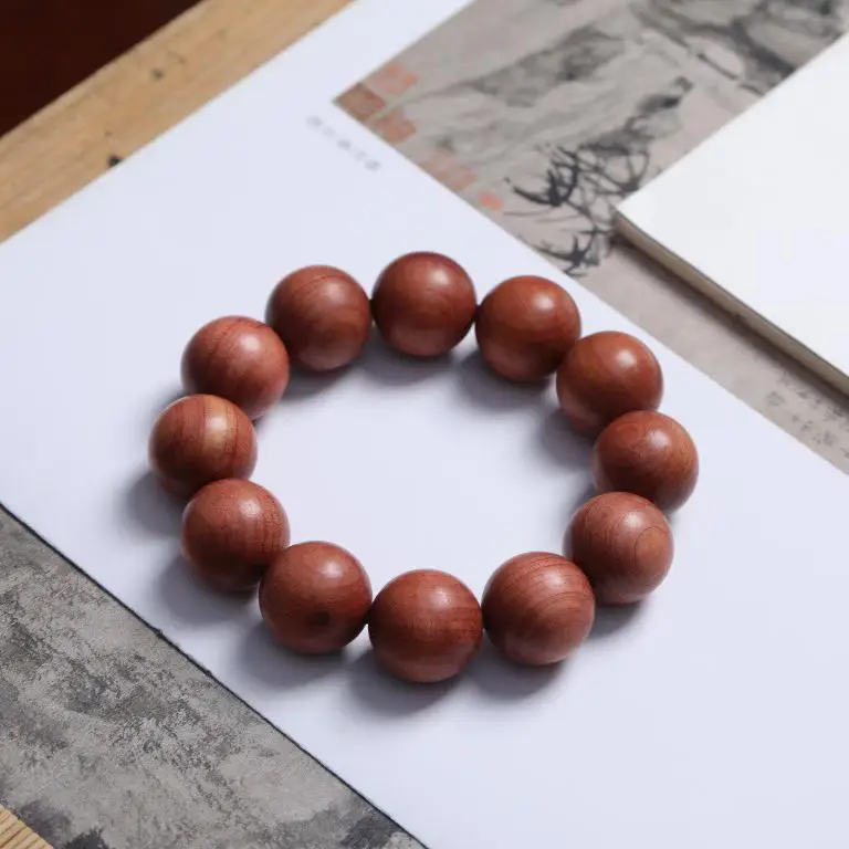 Red Wood Bracelet Cedar Bracelets for Men and Women/Couple Ornament Chinese Yew Buddha Beads Gear Car Hanging
Red Wood Bracelet Cedar Bracelets for Men and Women/Couple Ornament Chinese Yew Buddha Beads Gear Car Hanging