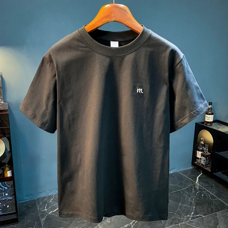 2025 Summer New Men's Simple and Versatile Embroidered Short Sleeve Solid Color Comfortable Casual Half Sleeve Top
2025 Summer New Men's Simple and Versatile Embroidered Short Sleeve Solid Color Comfortable Casual Half Sleeve Top