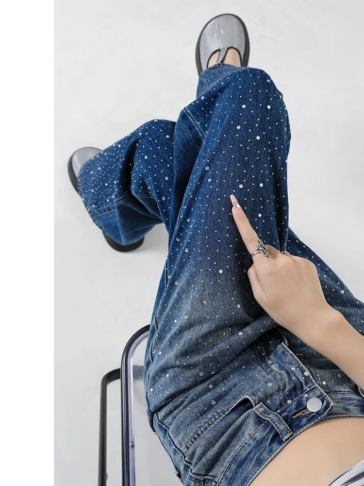 Women's Jeans Street Casual High Waist Pants Korean Fashion Gradient Straight Jeans Loose Female Denim Trousers
Women's Jeans Street Casual High Waist Pants Korean Fashion Gradient Straight Jeans Loose Female Denim Trousers