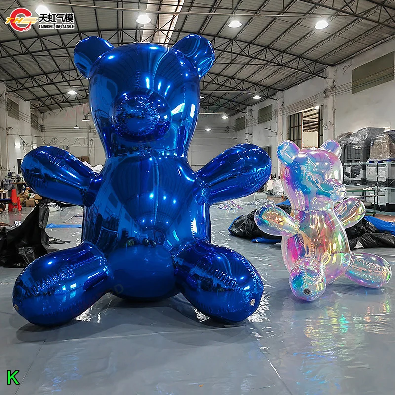 Silver Shiny PVC Reflective Mirror Sphere Ball Inflatable Bear Balloon Cartoon Model for Stage Decoration
Silver Shiny PVC Reflective Mirror Sphere Ball Inflatable Bear Balloon Cartoon Model for Stage Decoration